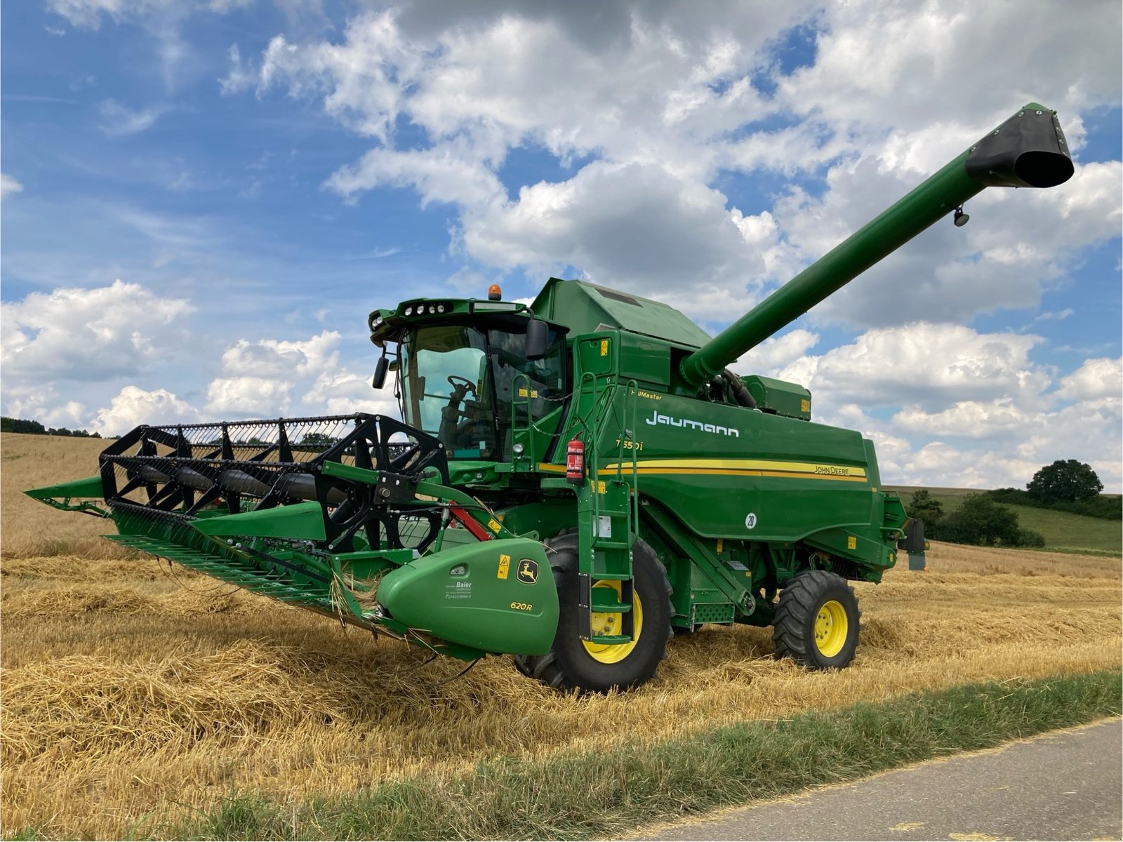 Mähdrescher a típus John Deere T550i HM, Gebrauchtmaschine ekkor: Ellwangen (Kép 1)