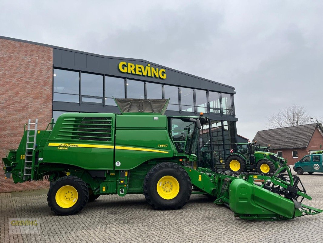 Mähdrescher a típus John Deere T550i inkl. John Deere 625X, Gebrauchtmaschine ekkor: Ahaus (Kép 4)