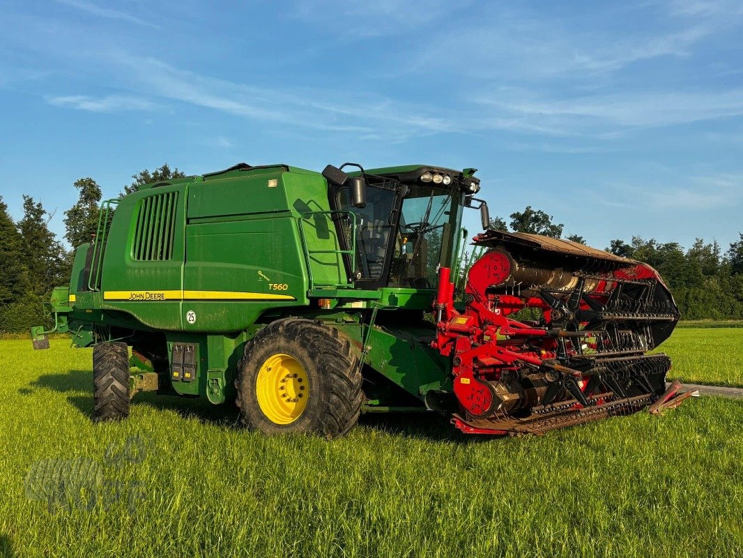 Mähdrescher Türe ait John Deere T560, 1976 Trommelstd. Auto Contour, Gebrauchtmaschine içinde Schutterzell (resim 4)