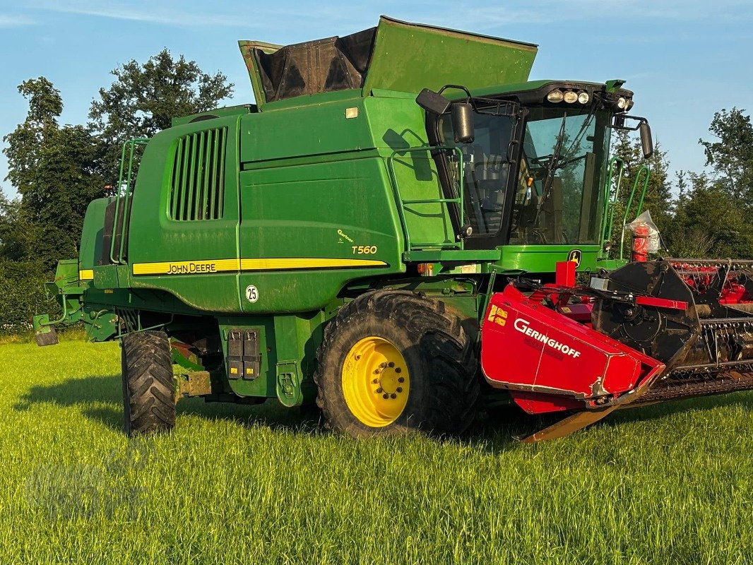 Mähdrescher Türe ait John Deere T560, 1976 Trommelstd. Auto Contour, Gebrauchtmaschine içinde Schutterzell (resim 7)
