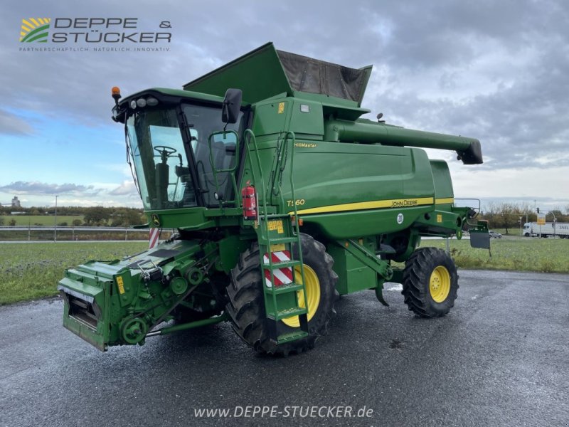 Mähdrescher des Typs John Deere T560 HillMaster mit 620R und Rapstisch, Gebrauchtmaschine in Beckum (Bild 1)