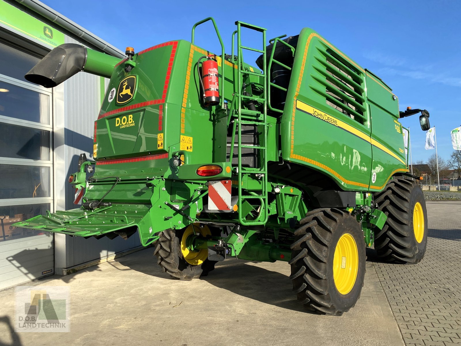 Mähdrescher des Typs John Deere T560 Hillmaster, Gebrauchtmaschine in Lauterhofen (Bild 7)