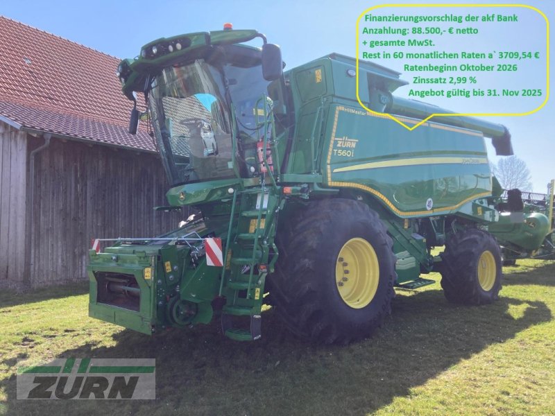 Mähdrescher des Typs John Deere T560 HM, Gebrauchtmaschine in Inneringen (Bild 1)