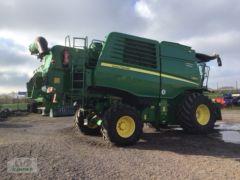 Mähdrescher van het type John Deere T560 HM, Gebrauchtmaschine in Zorbau (Foto 5)