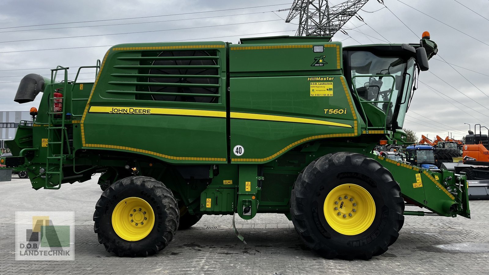 Mähdrescher of the type John Deere T560 I HM, Gebrauchtmaschine in Langweid am Lech (Picture 5)