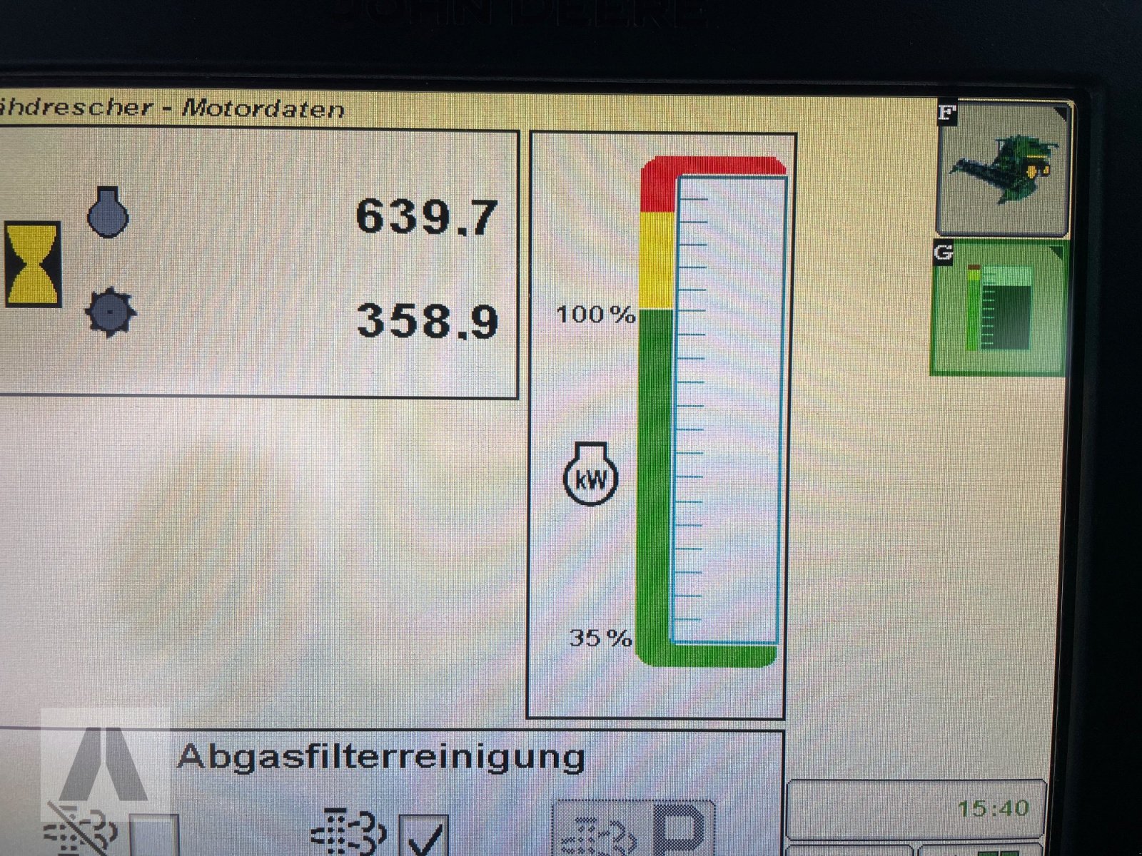 Mähdrescher tip John Deere T560 I HM, Gebrauchtmaschine in Eggenfelden (Poză 13)
