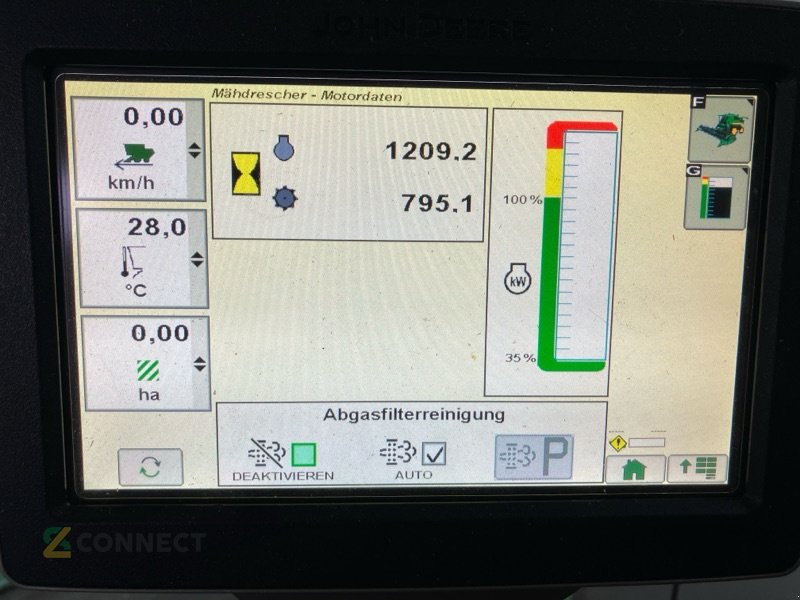 Mähdrescher typu John Deere T560 mit 622R Schneidwerk, Gebrauchtmaschine v Jahnatal (Obrázek 17)