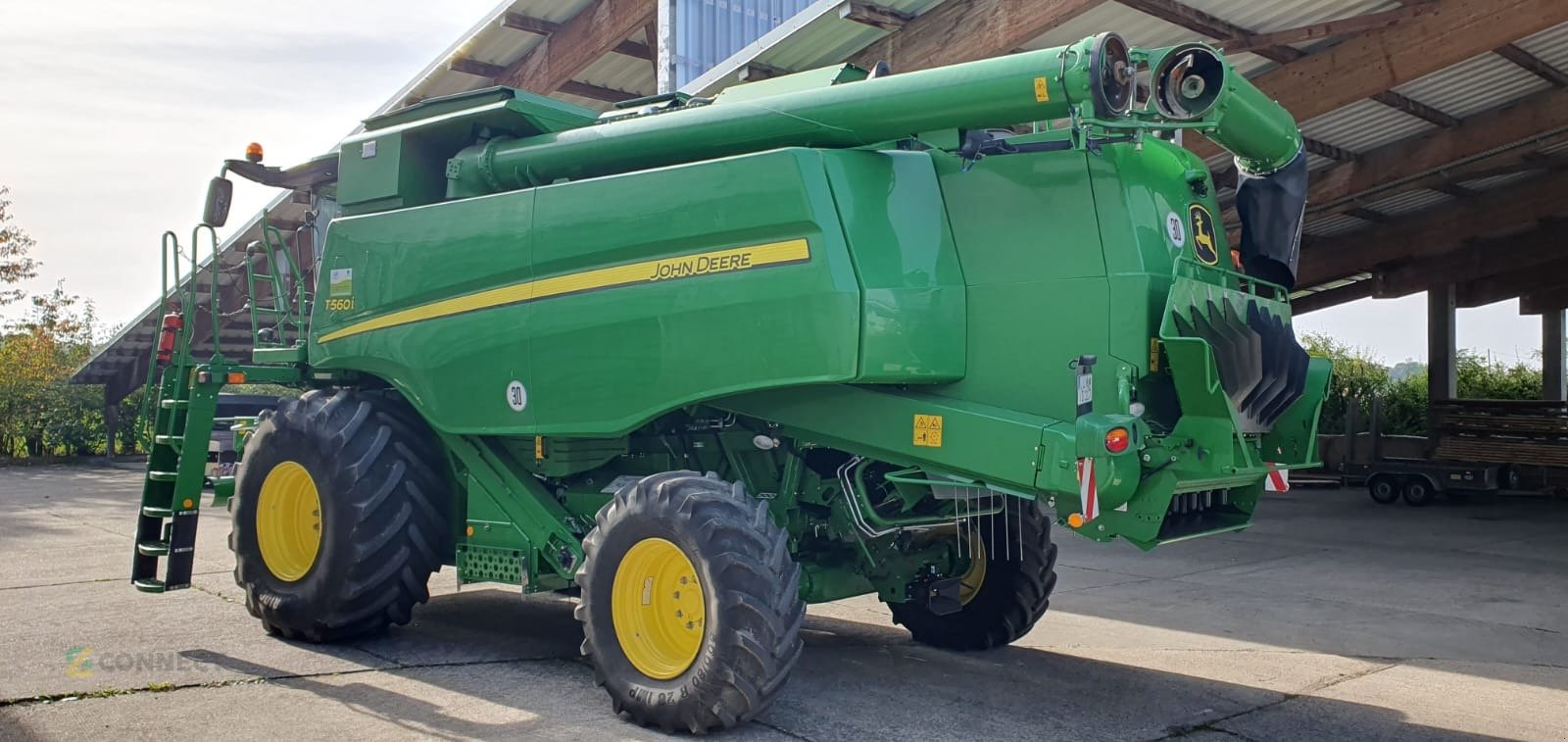 Mähdrescher des Typs John Deere T560, Gebrauchtmaschine in Gerichshain (Bild 2)