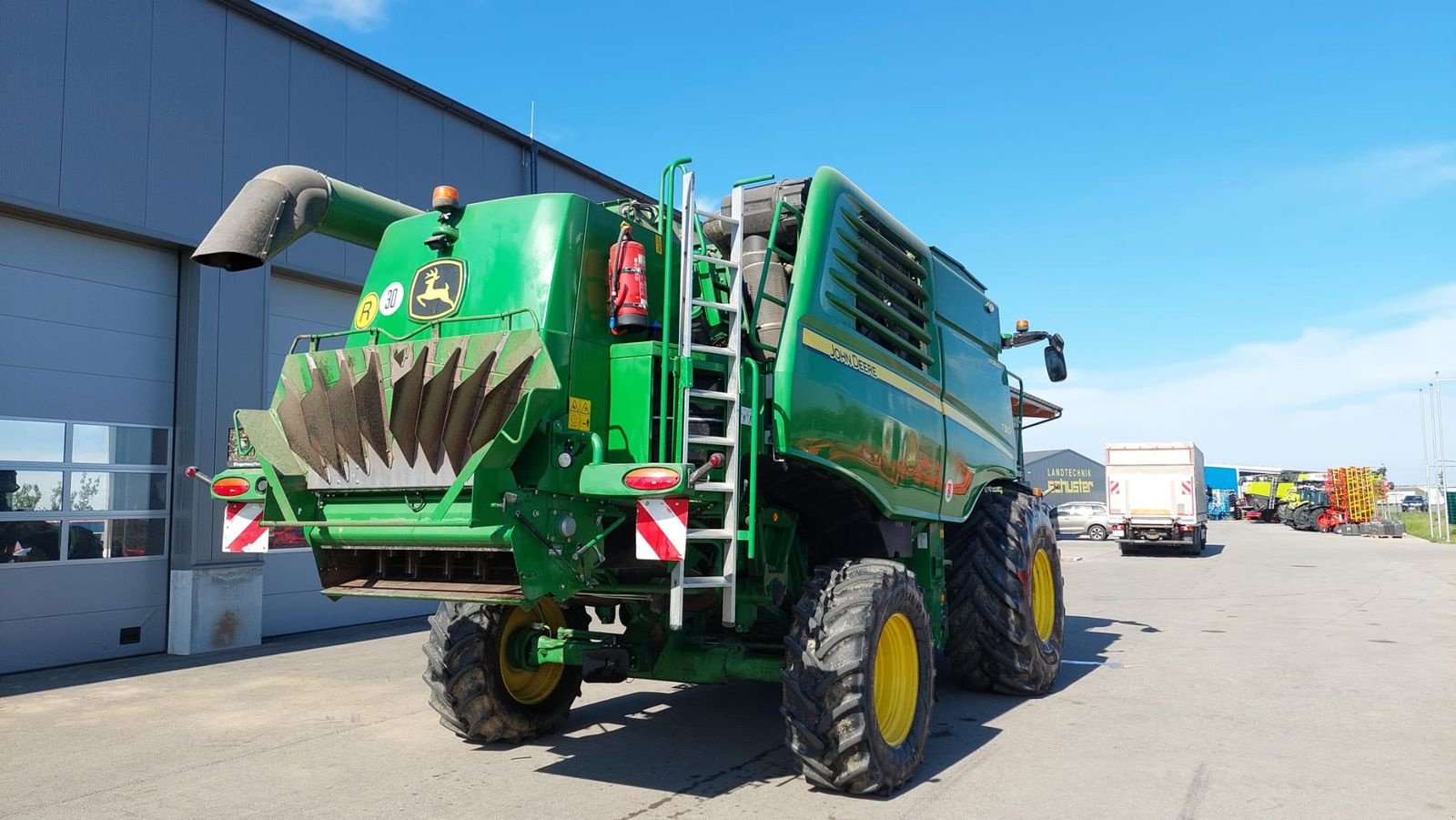 Mähdrescher Türe ait John Deere T560, Gebrauchtmaschine içinde Grund (resim 4)
