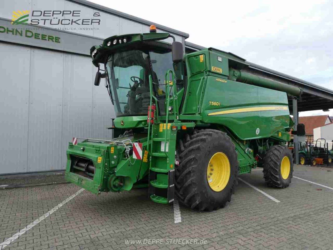 Mähdrescher tip John Deere T560i HM mit 625X, Gebrauchtmaschine in Lauterberg/Barbis (Poză 1)