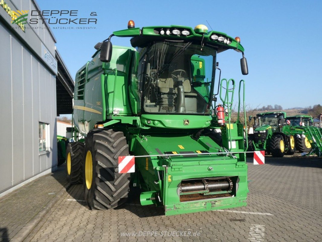 Mähdrescher of the type John Deere T560i HM mit 625X, Gebrauchtmaschine in Lauterberg/Barbis (Picture 5)