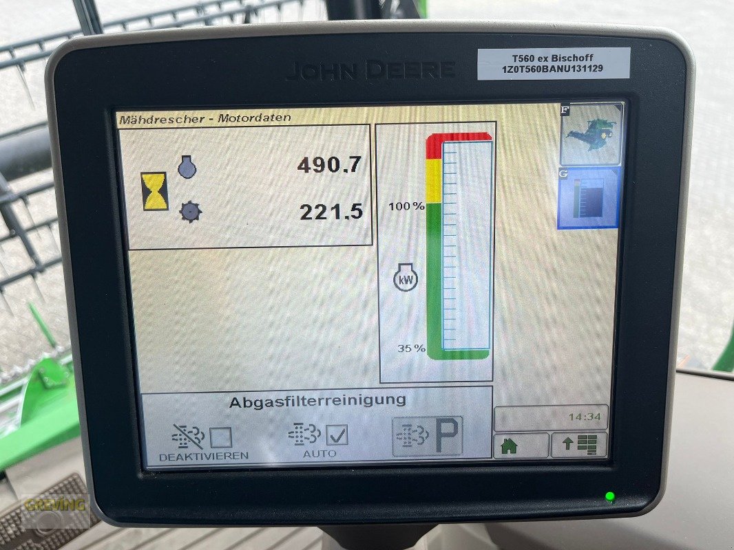 Mähdrescher des Typs John Deere T560i HM ProDrive 30Km/h inkl. John Deere 622R, Gebrauchtmaschine in Ahaus (Bild 13)