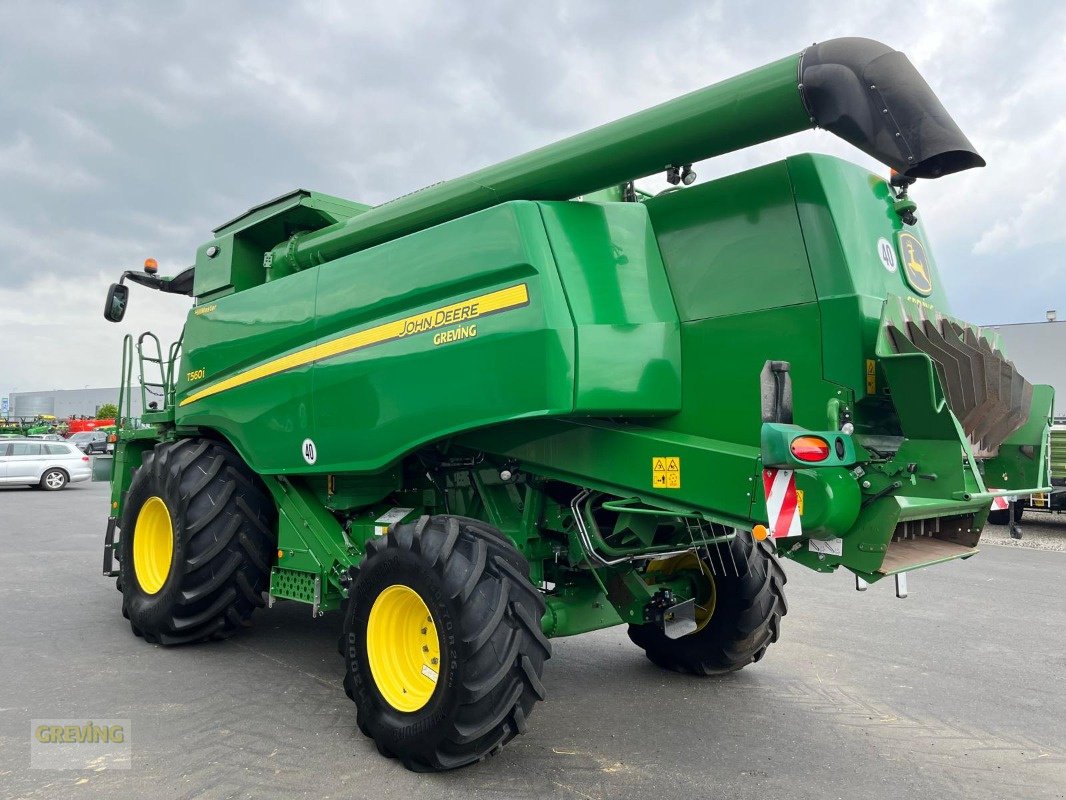 Mähdrescher typu John Deere T560i HM ProDrive 40Km/h inkl. John Deere 625X, Gebrauchtmaschine v Euskirchen (Obrázek 5)