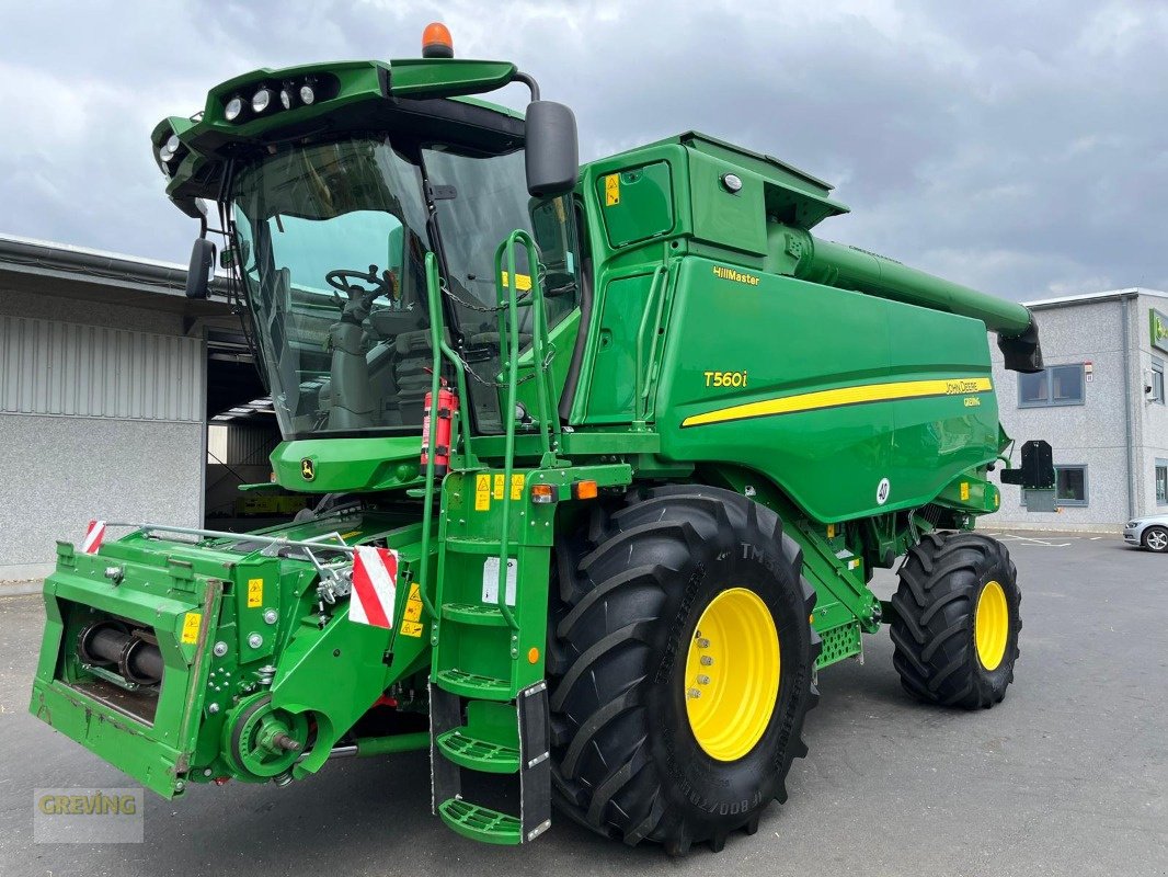 Mähdrescher typu John Deere T560i HM ProDrive 40Km/h inkl. John Deere 625X, Gebrauchtmaschine v Euskirchen (Obrázek 8)