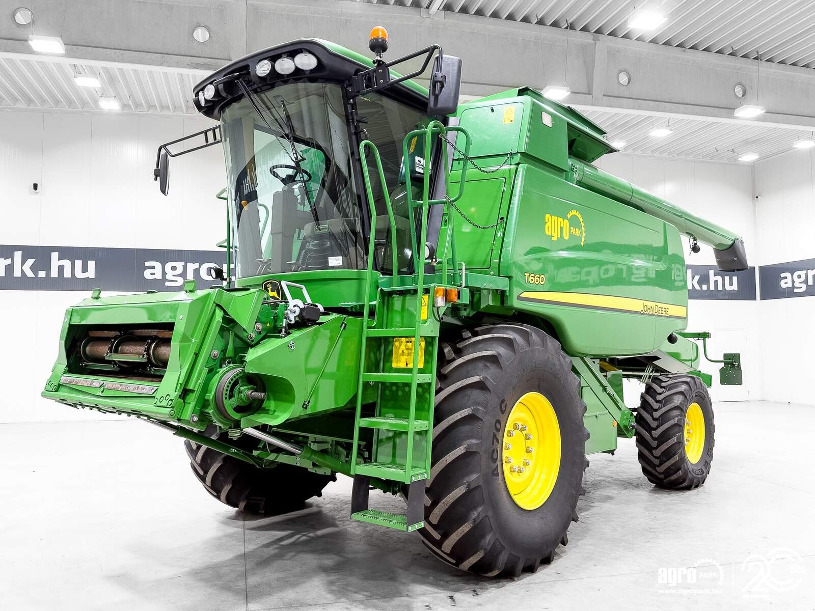 Mähdrescher typu John Deere T660 4WD 6 walkers, 622R, yield and moisture measurement, drum speed reducer, Gebrauchtmaschine v Csengele (Obrázek 3)