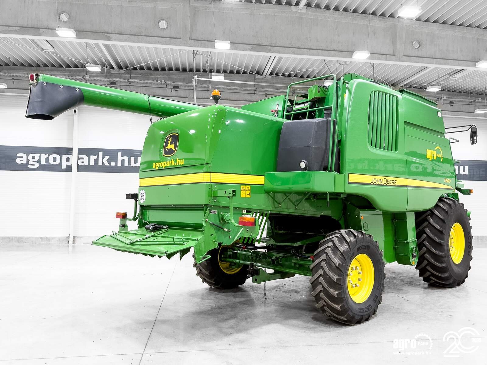 Mähdrescher typu John Deere T660 4WD 6 walkers, 622R, yield and moisture measurement, drum speed reducer, Gebrauchtmaschine v Csengele (Obrázek 5)