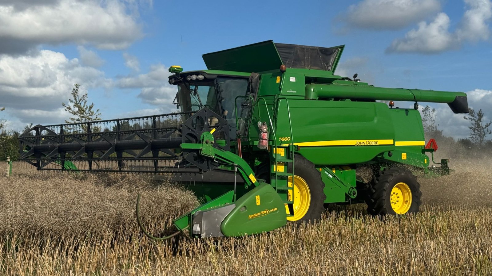 Mähdrescher typu John Deere T660 4wd & Powerflow skærbord, autotrac ready, Gebrauchtmaschine v Tønder (Obrázek 20)