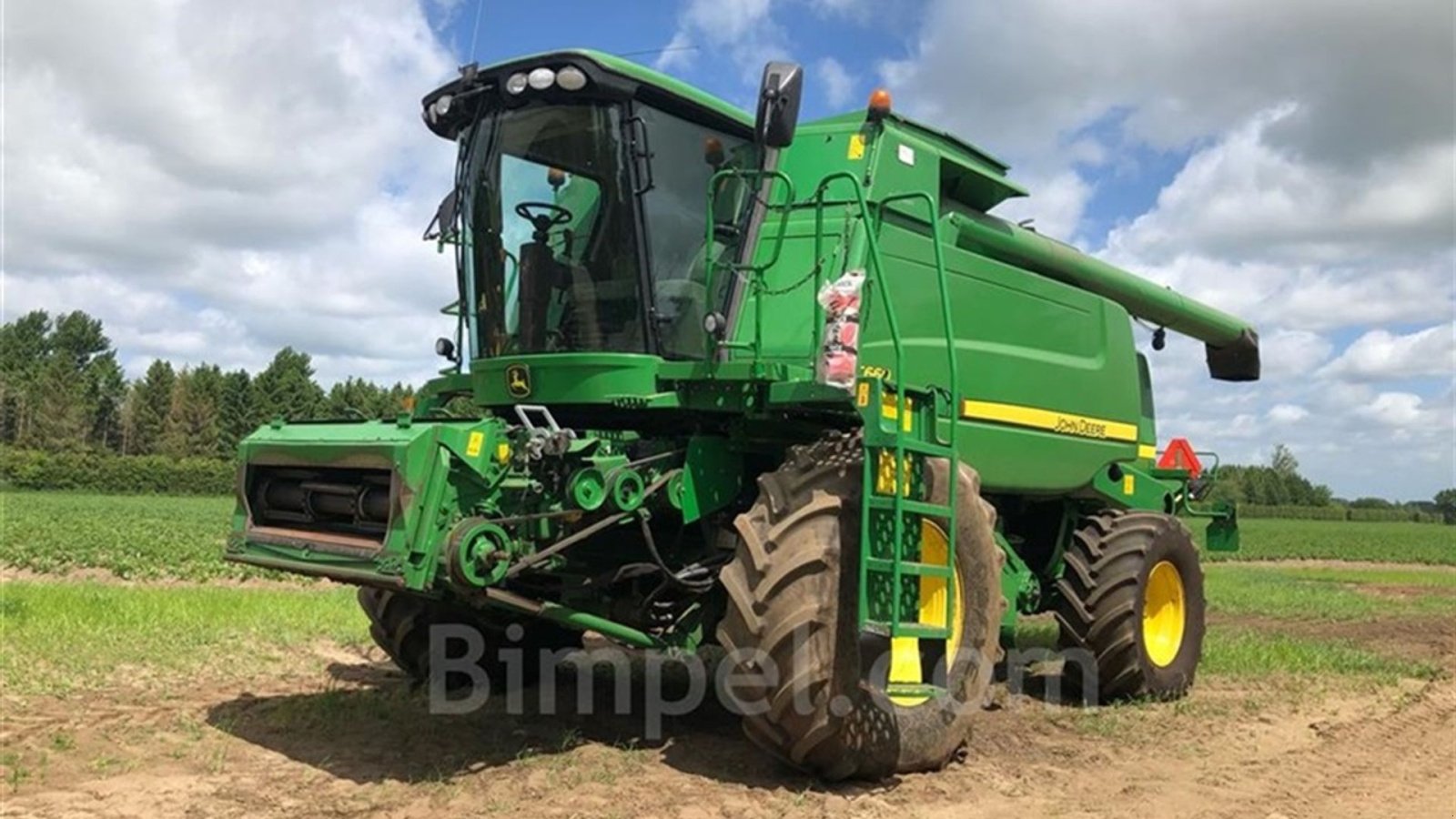Mähdrescher typu John Deere T660 4wd & Powerflow skærbord, autotrac ready, Gebrauchtmaschine v Tønder (Obrázek 10)