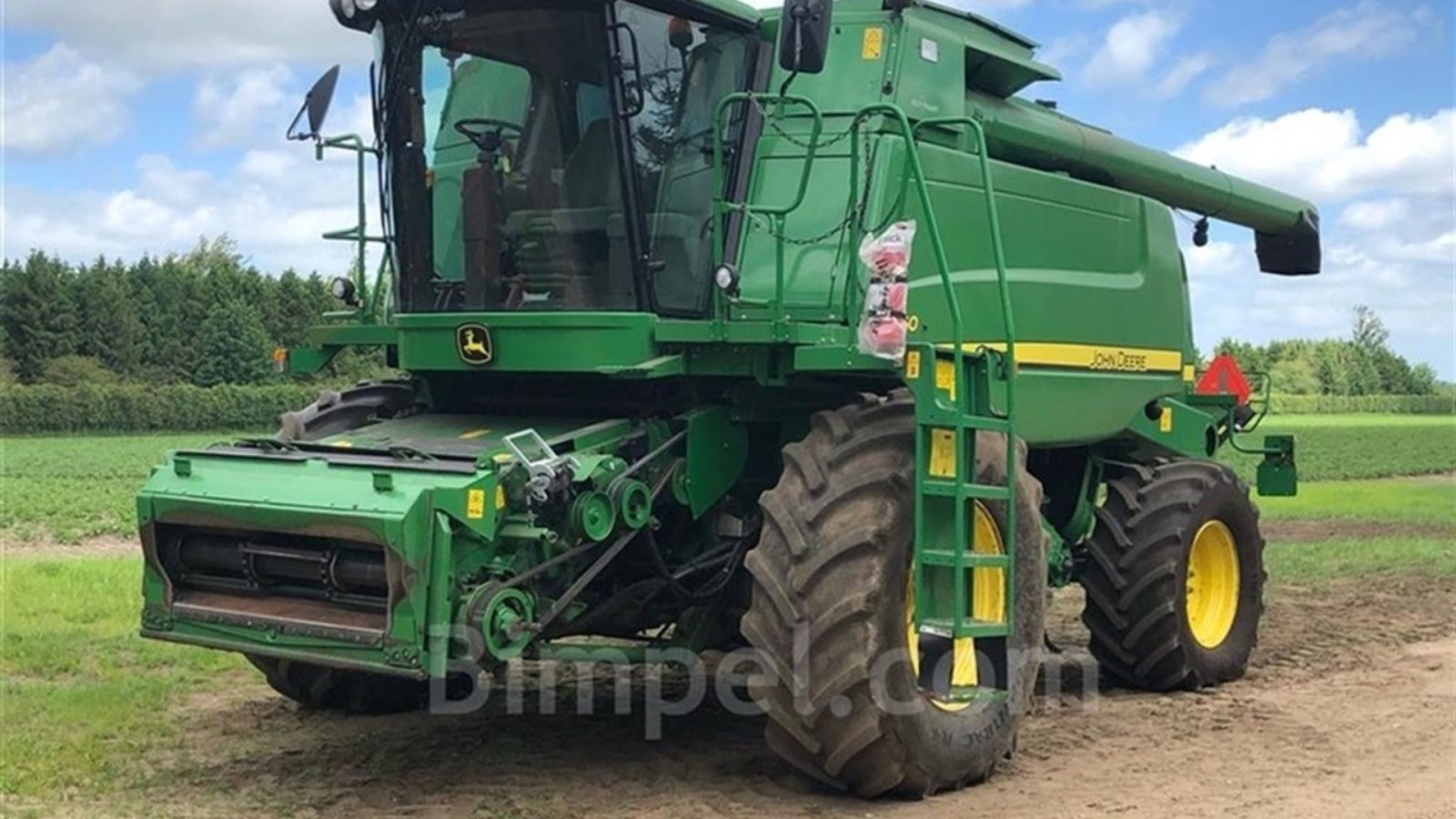 Mähdrescher от тип John Deere T660 4wd & Powerflow skærbord, autotrac ready, Gebrauchtmaschine в Tønder (Снимка 5)
