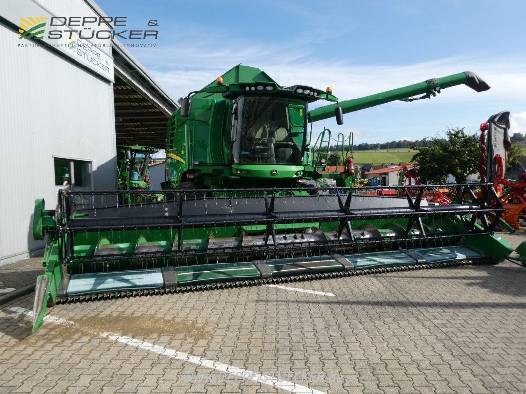 Mähdrescher des Typs John Deere T660 LL AutoTrac + 625 PremiumFlow + SWW, Gebrauchtmaschine in Lauterberg/Barbis (Bild 10)
