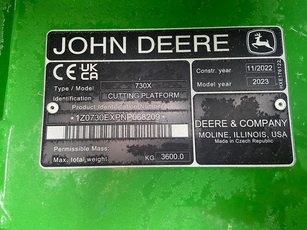 Mähdrescher typu John Deere T660 MY23 ProD 30, Gebrauchtmaschine v Neubrandenburg (Obrázek 22)