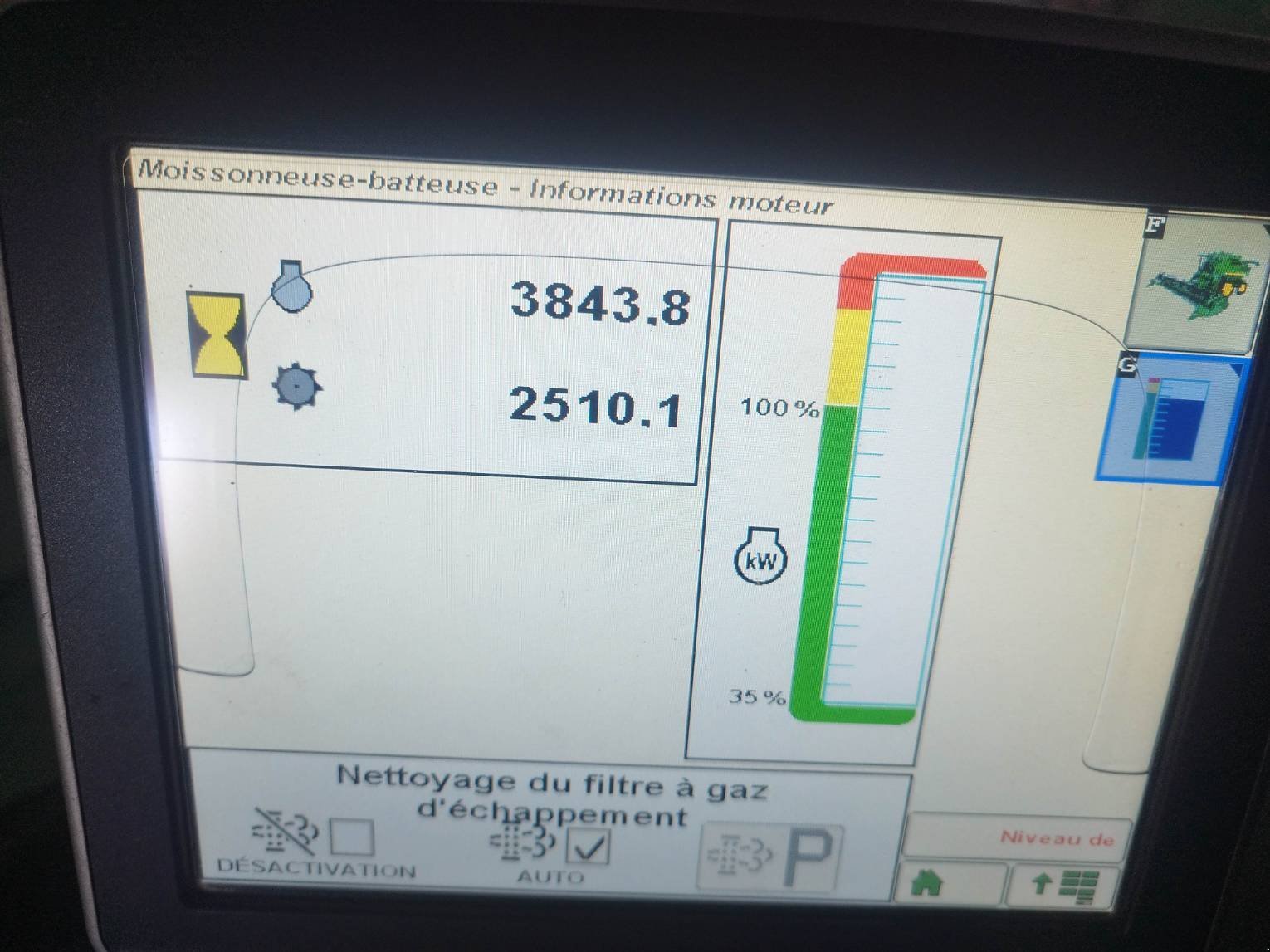 Mähdrescher van het type John Deere T660, Gebrauchtmaschine in Le Horps (Foto 8)