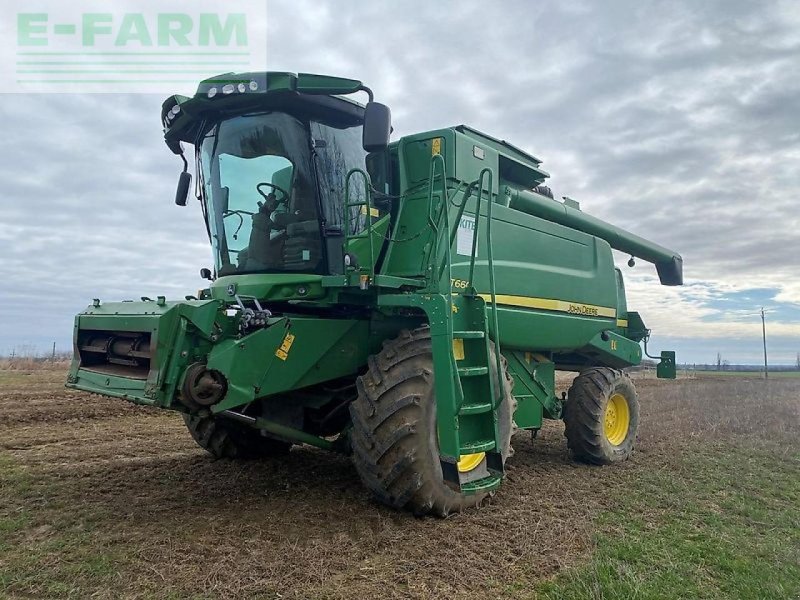 Mähdrescher типа John Deere t660, Gebrauchtmaschine в SZEGED (Фотография 1)