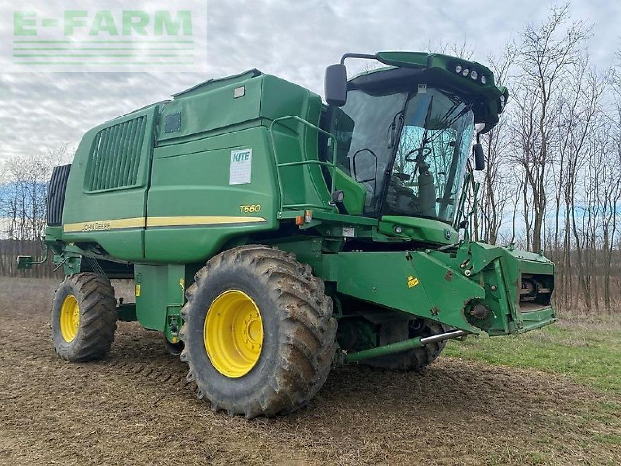 Mähdrescher Türe ait John Deere t660, Gebrauchtmaschine içinde SZEGED (resim 2)