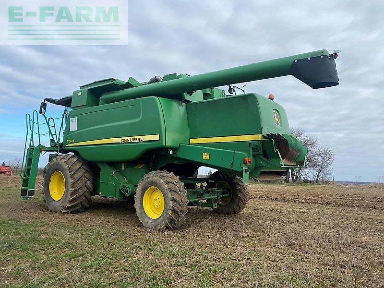 Mähdrescher Türe ait John Deere t660, Gebrauchtmaschine içinde SZEGED (resim 4)