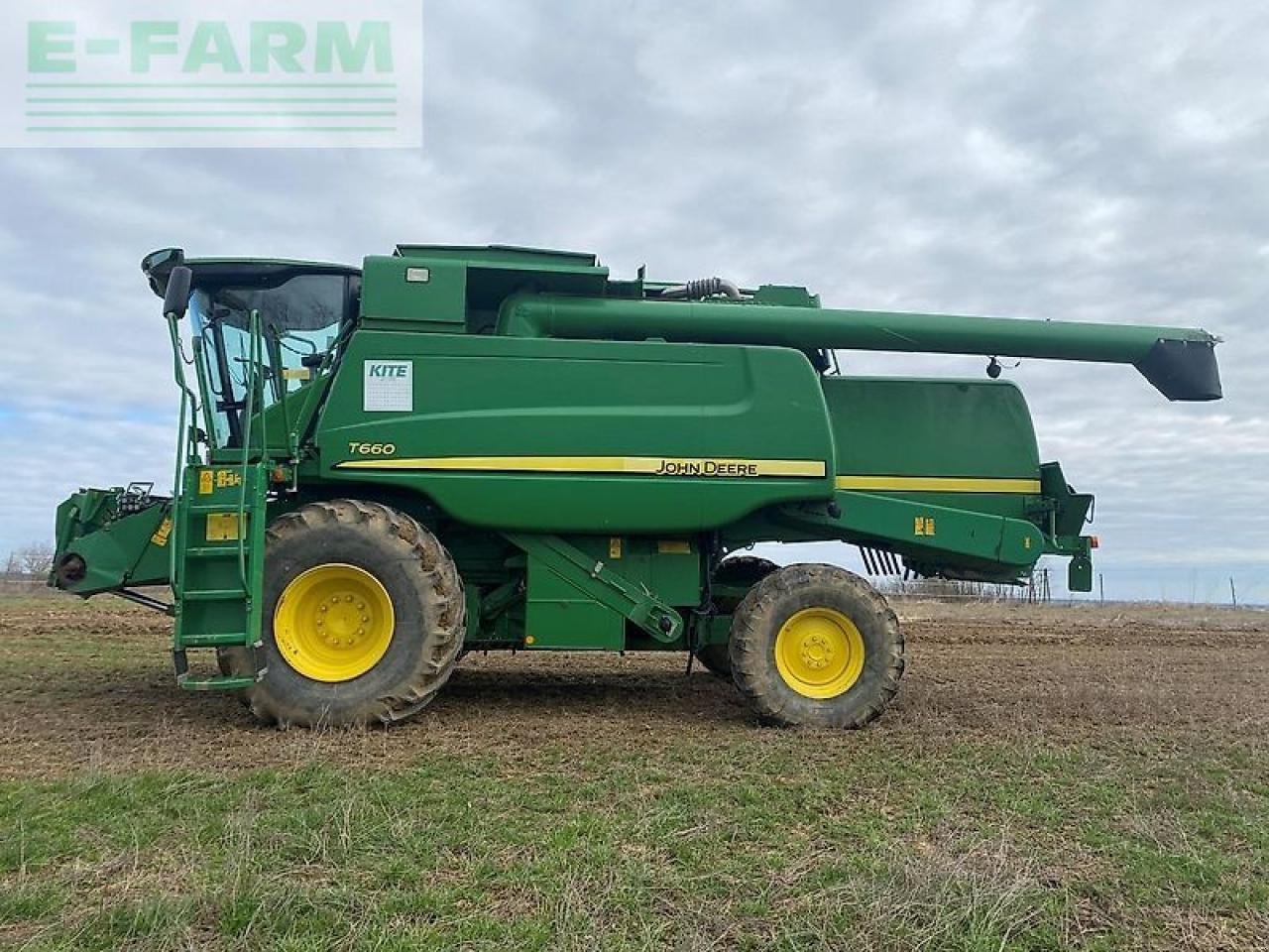 Mähdrescher Türe ait John Deere t660, Gebrauchtmaschine içinde SZEGED (resim 5)
