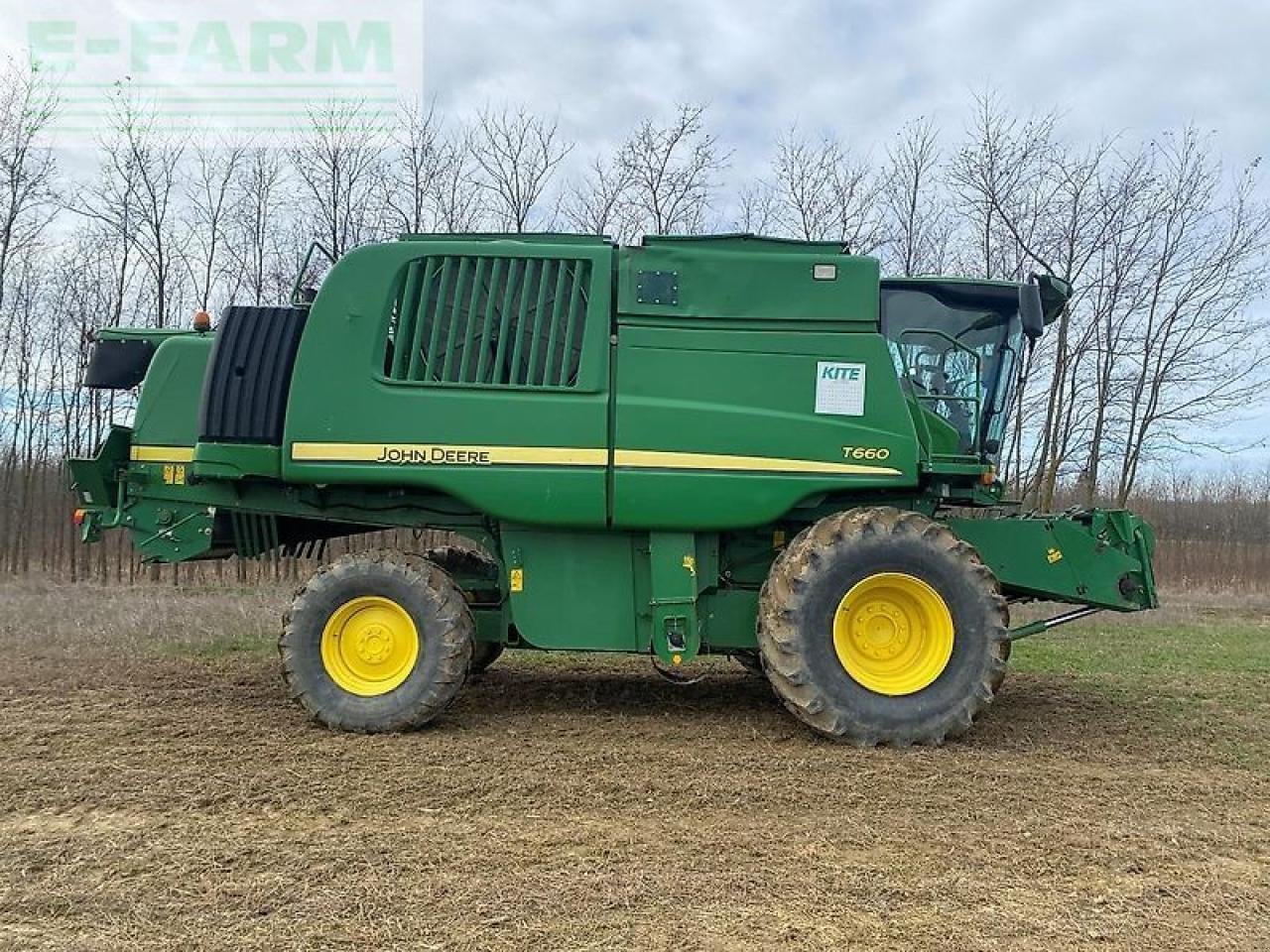 Mähdrescher Türe ait John Deere t660, Gebrauchtmaschine içinde SZEGED (resim 7)