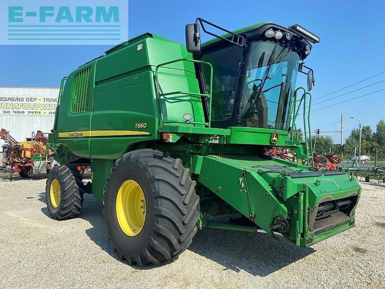 Mähdrescher του τύπου John Deere t660, Gebrauchtmaschine σε SZEGED (Φωτογραφία 3)