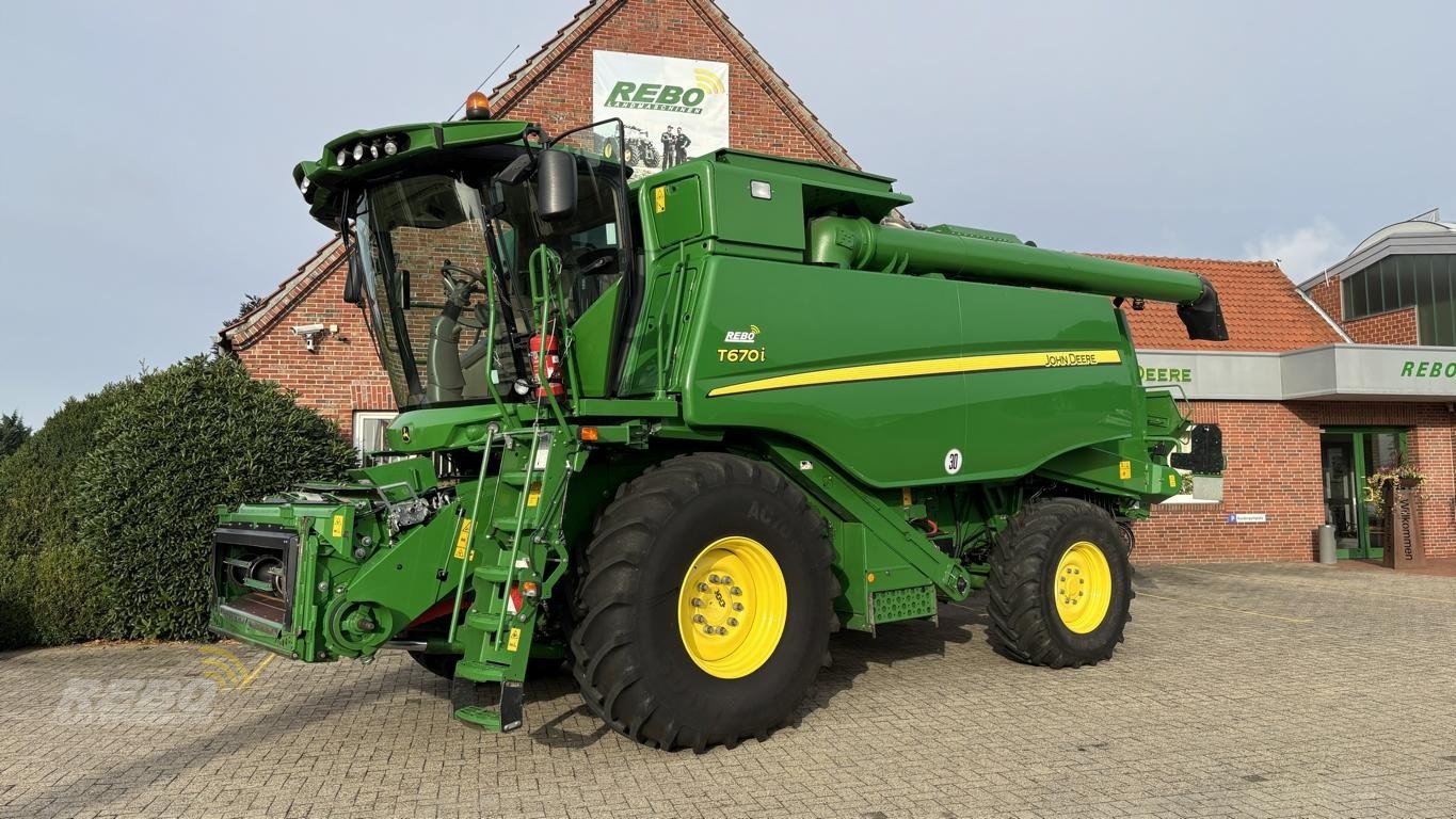 Mähdrescher typu John Deere T660, Gebrauchtmaschine v Visbek/Rechterfeld (Obrázek 1)