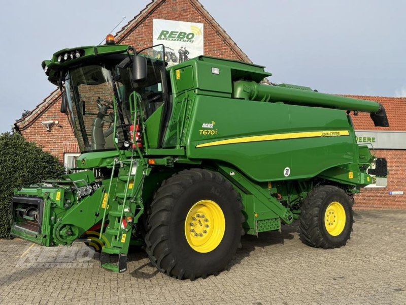 Mähdrescher Türe ait John Deere T660, Gebrauchtmaschine içinde Visbek/Rechterfeld (resim 1)