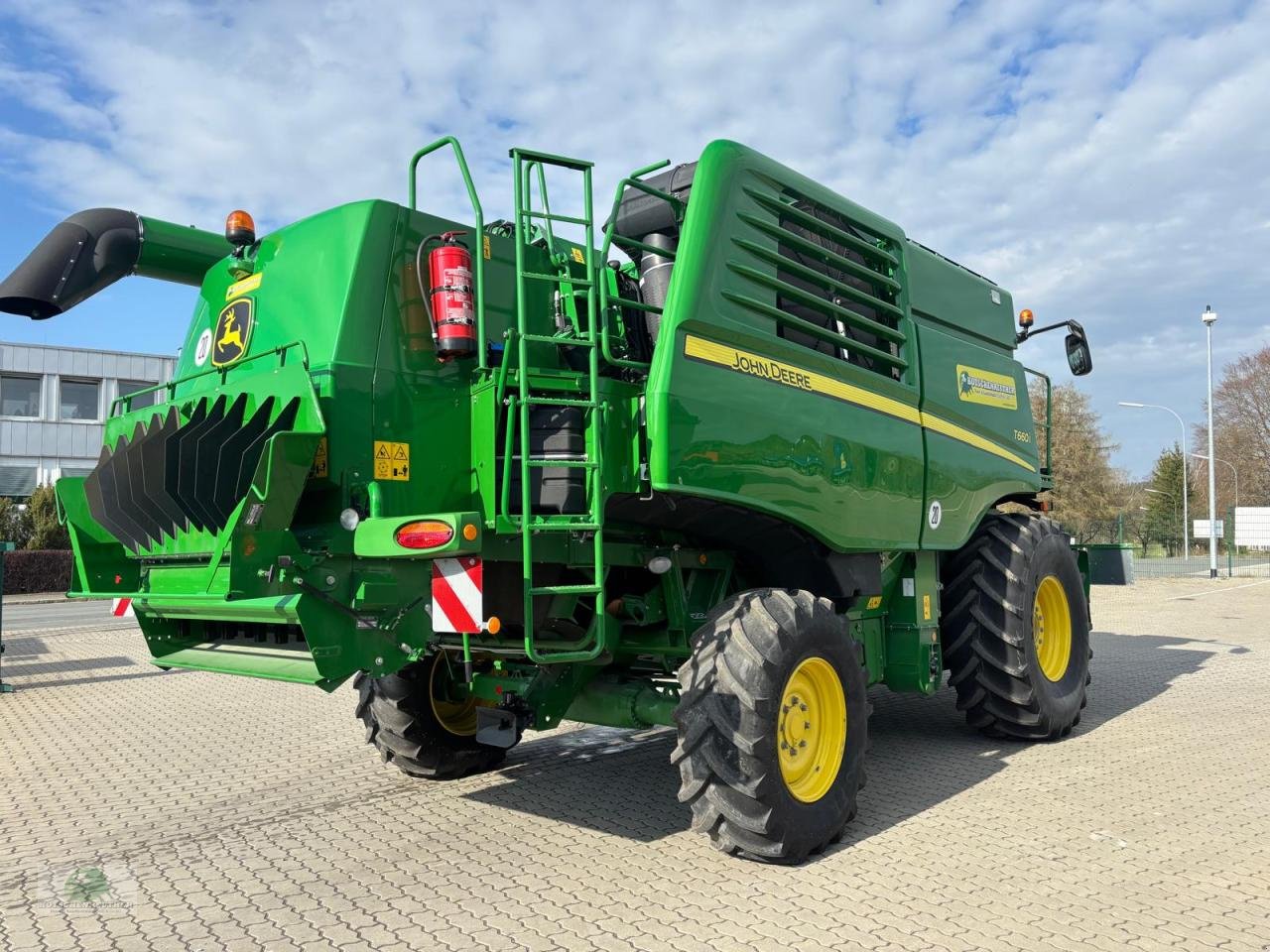 Mähdrescher of the type John Deere T660i, Neumaschine in Plauen (Picture 4)