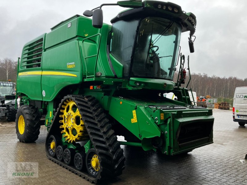 Mähdrescher van het type John Deere T660i, Gebrauchtmaschine in Alt-Mölln (Foto 1)