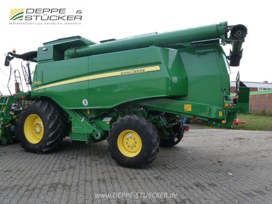 Mähdrescher typu John Deere T670 mit 730X, Gebrauchtmaschine v Barnstädt (Obrázek 19)