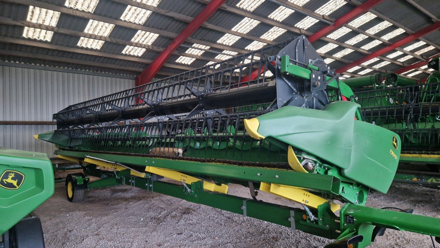 Mähdrescher del tipo John Deere T670 Raupe mit 730FD, Gebrauchtmaschine In Lauterberg/Barbis (Immagine 3)