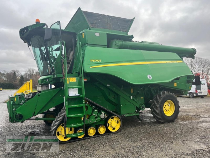 Mähdrescher tipa John Deere T670, Gebrauchtmaschine u Kanzach