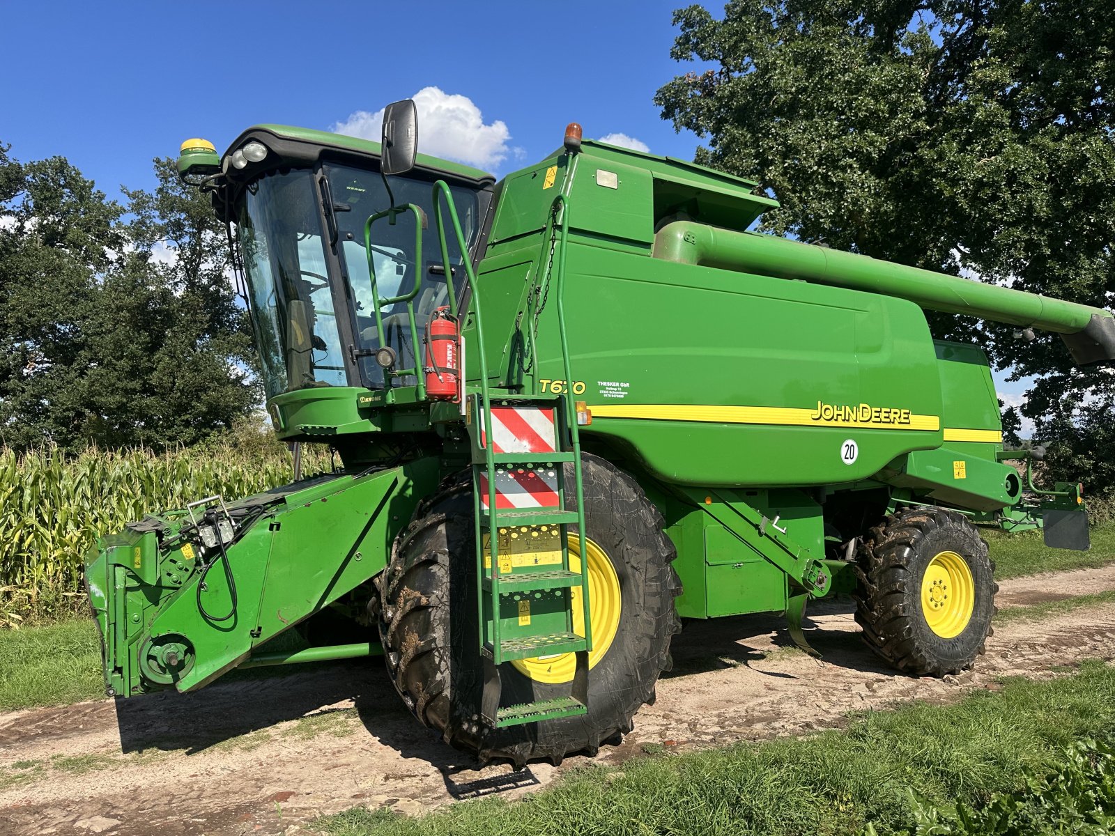 Mähdrescher typu John Deere T670, Gebrauchtmaschine v Schweringen (Obrázek 1)