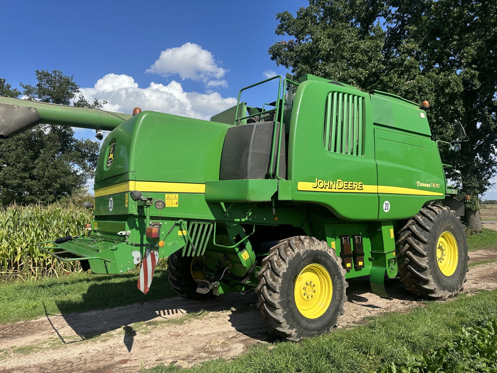 Mähdrescher typu John Deere T670, Gebrauchtmaschine v Schweringen (Obrázek 2)