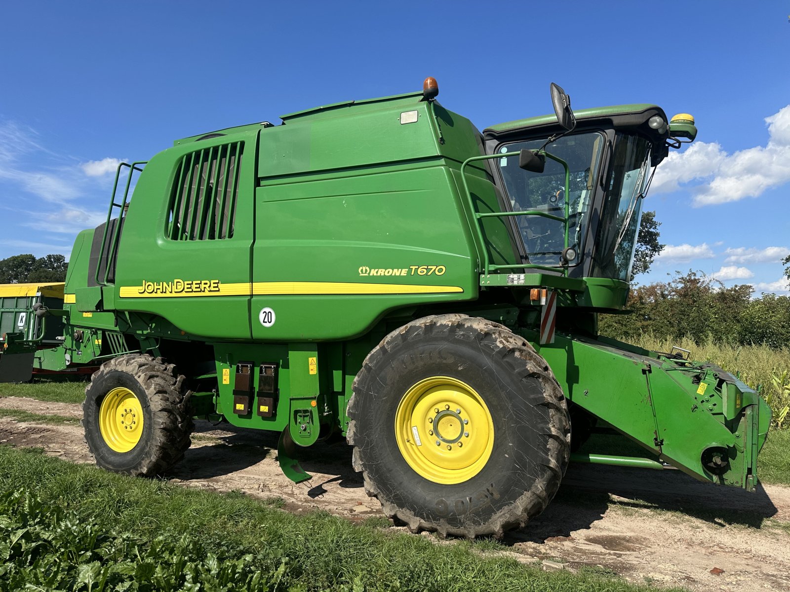 Mähdrescher typu John Deere T670, Gebrauchtmaschine v Schweringen (Obrázek 4)