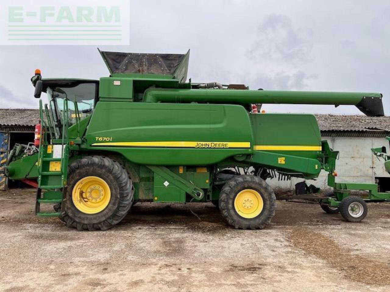 Mähdrescher typu John Deere T670, Gebrauchtmaschine v Hamburg (Obrázek 2)