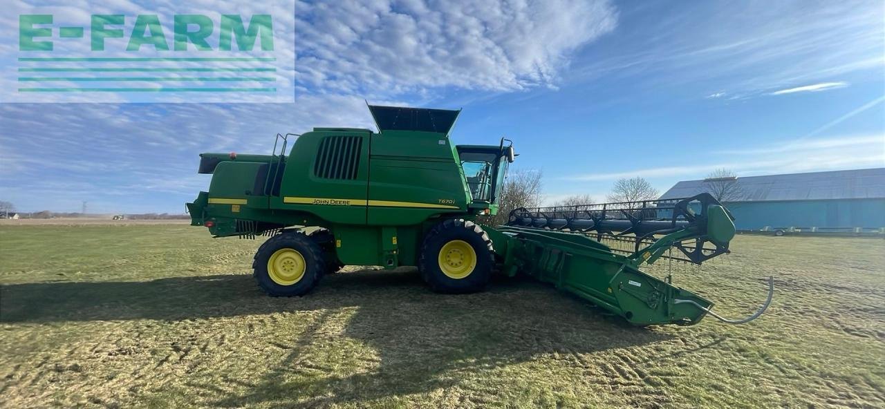 Mähdrescher typu John Deere T670, Gebrauchtmaschine v BRAMMING (Obrázek 4)