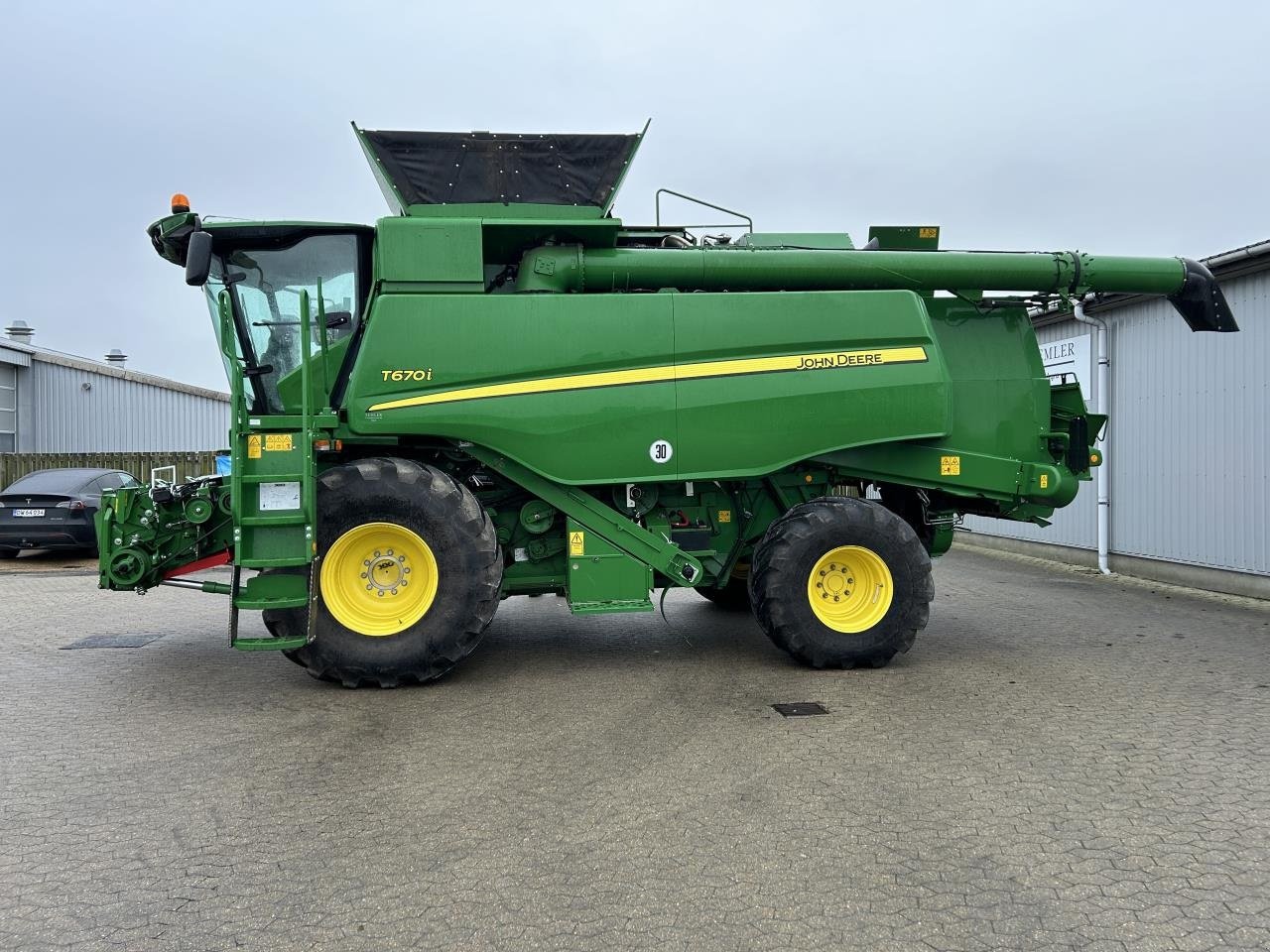 Mähdrescher of the type John Deere T670, Gebrauchtmaschine in Bramming (Picture 12)