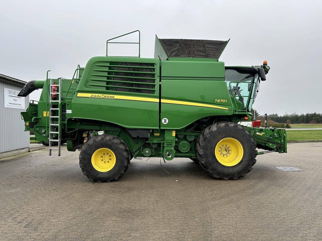 Mähdrescher of the type John Deere T670, Gebrauchtmaschine in Bramming (Picture 2)
