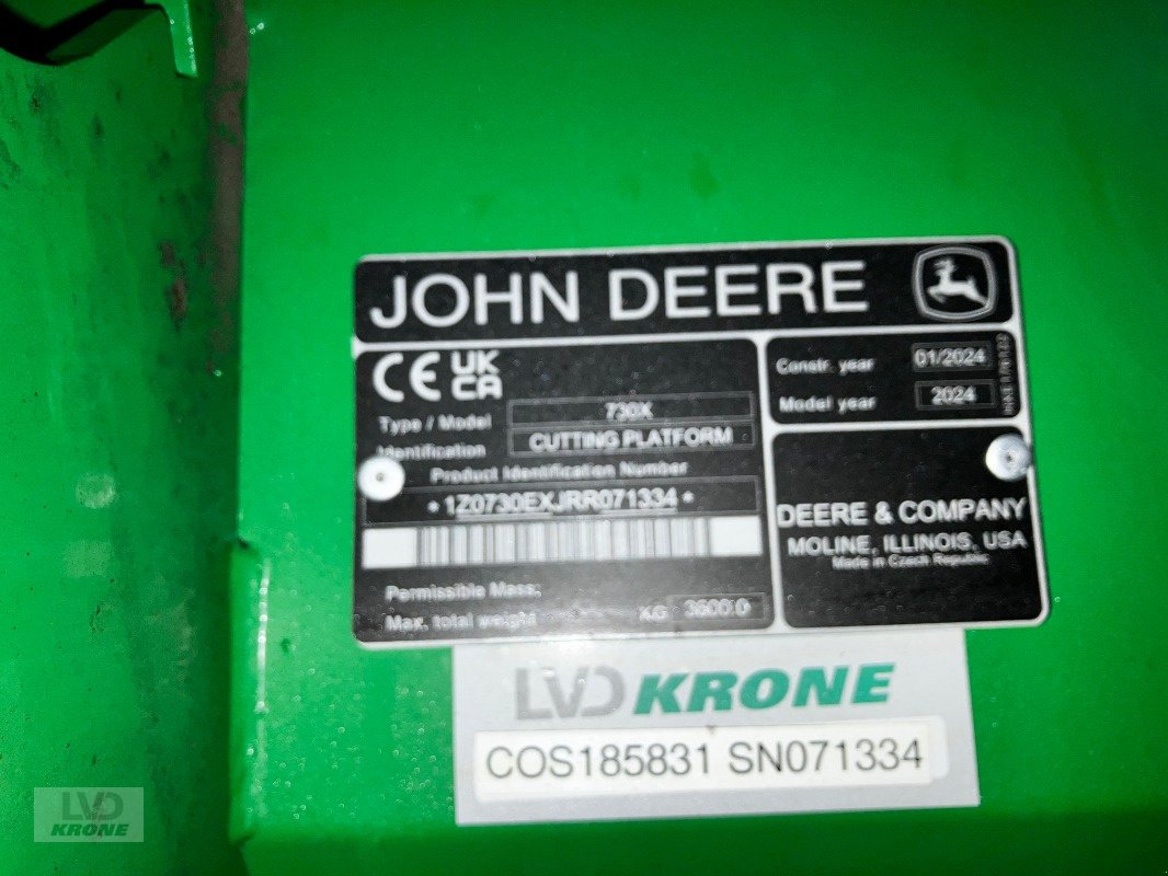 Mähdrescher des Typs John Deere T670, Gebrauchtmaschine in Alt-Mölln (Bild 10)