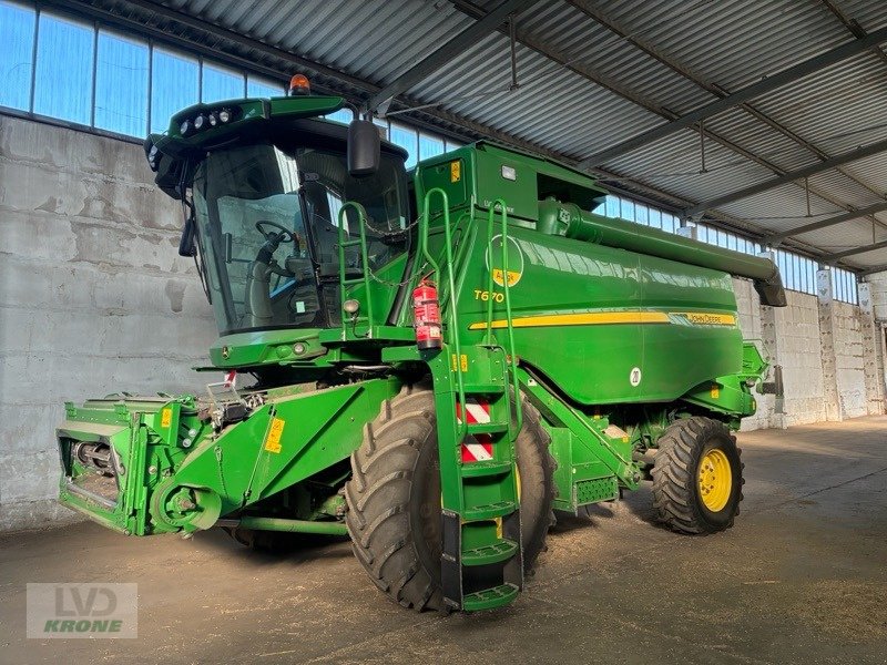 Mähdrescher typu John Deere T670, Gebrauchtmaschine w Zorbau
