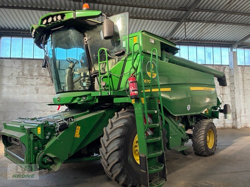 Mähdrescher typu John Deere T670, Gebrauchtmaschine w Zorbau