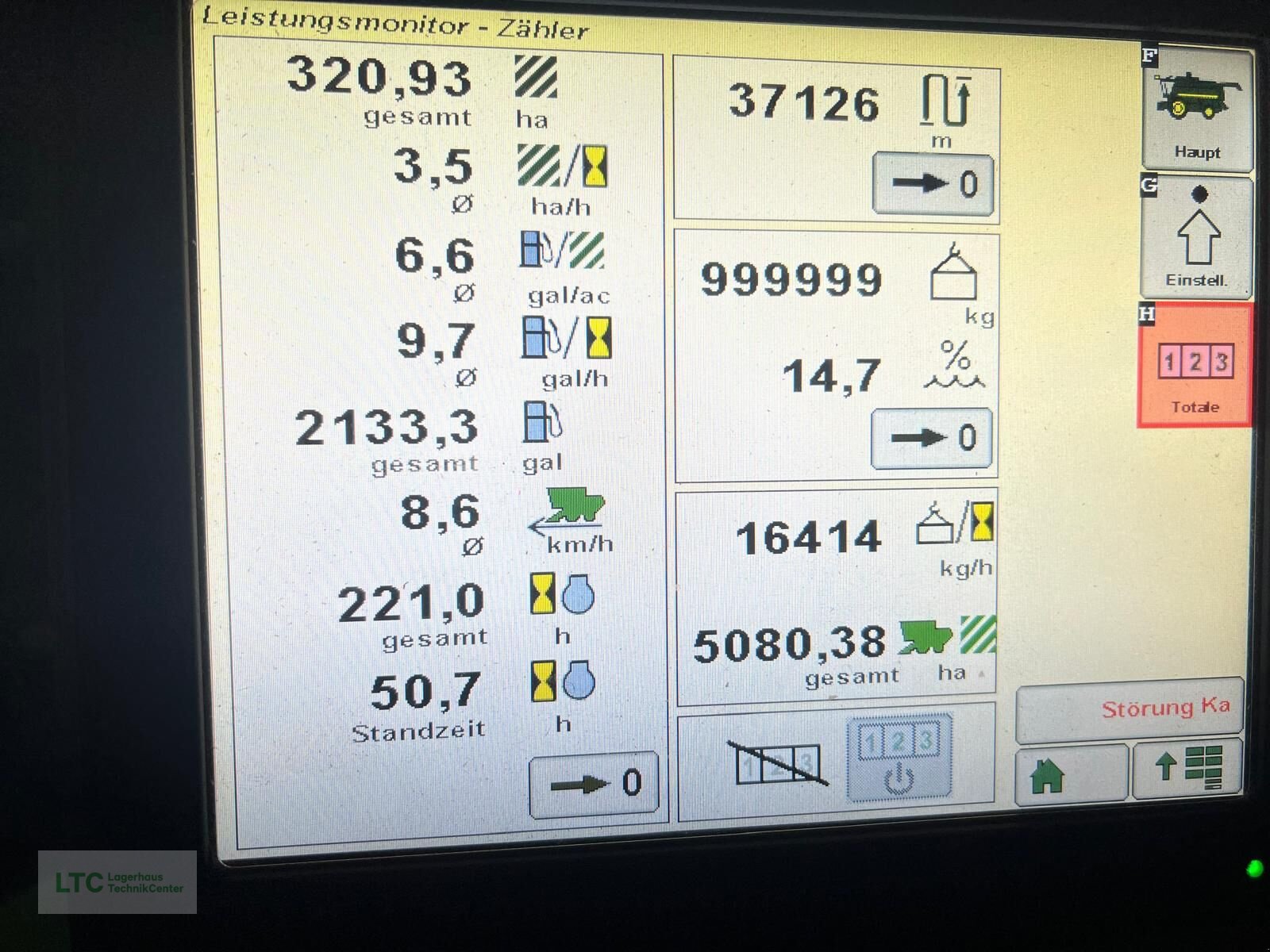 Mähdrescher of the type John Deere T670, Gebrauchtmaschine in Redlham (Picture 10)